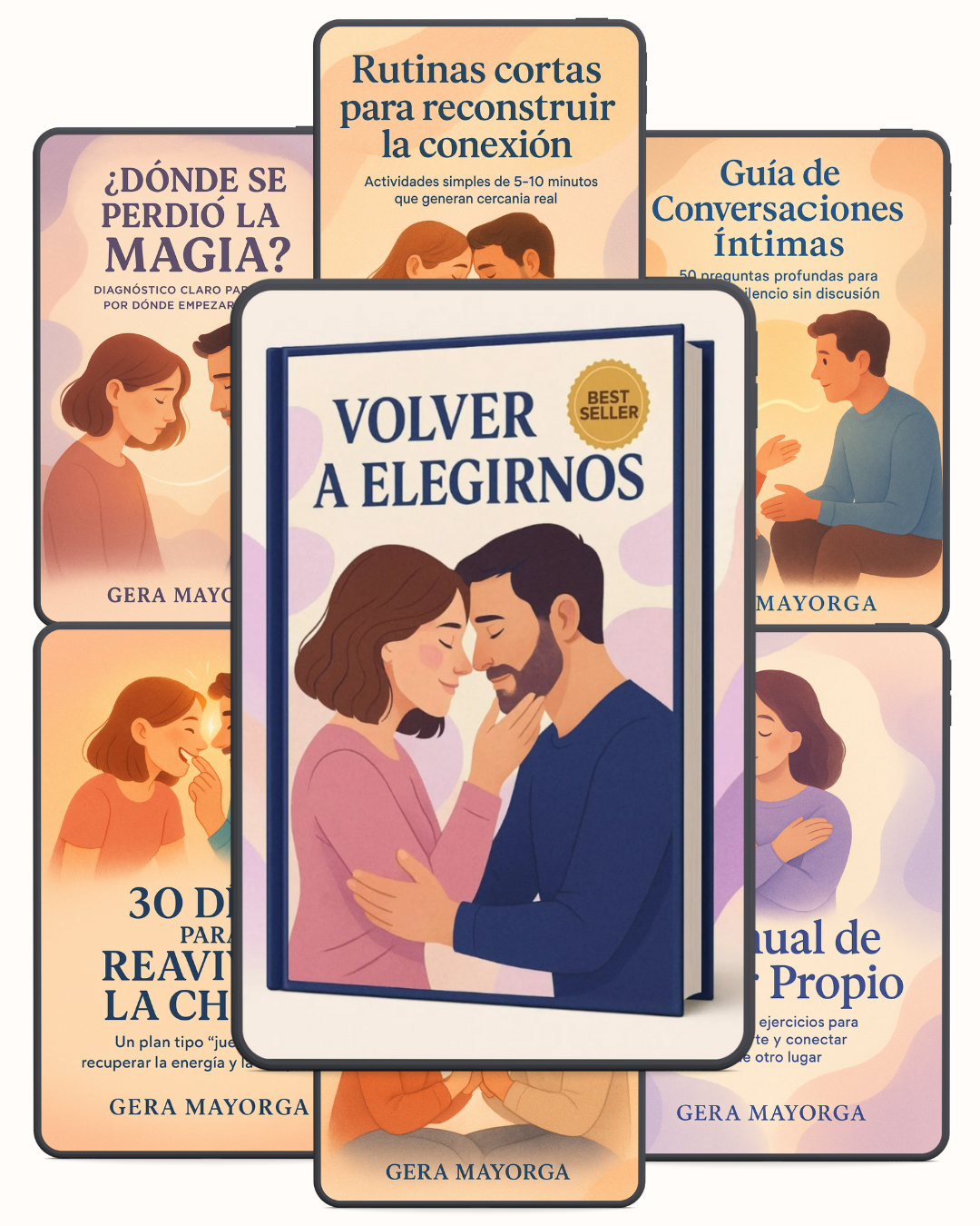 Volver a Elegirnos: Guía para Recuperar la Magia en 30 Días + 5 BONUS Gratis + COMUNIDAD PRIVADA Whatsaap